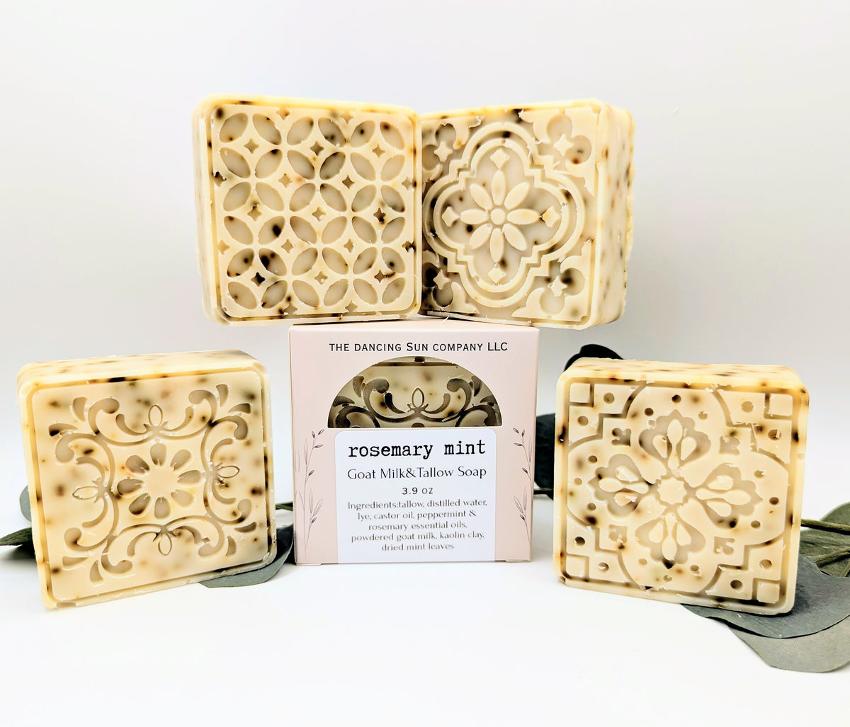 Rosemary Mint Goat Milk and Tallow Soap
