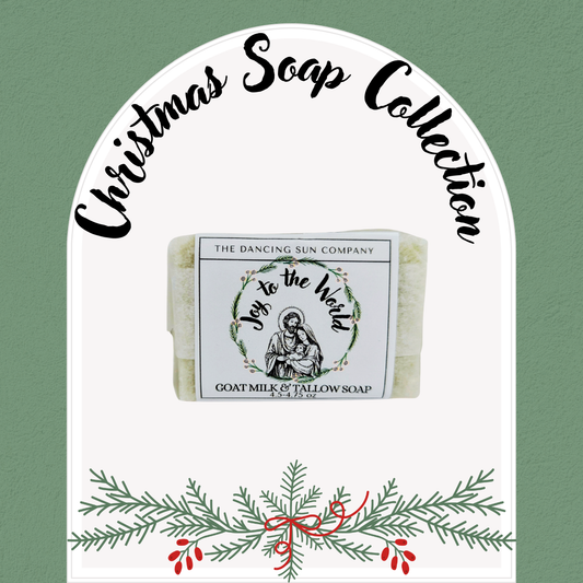 A Christmas Collection -Joy to the World Goat Milk and Tallow Soap