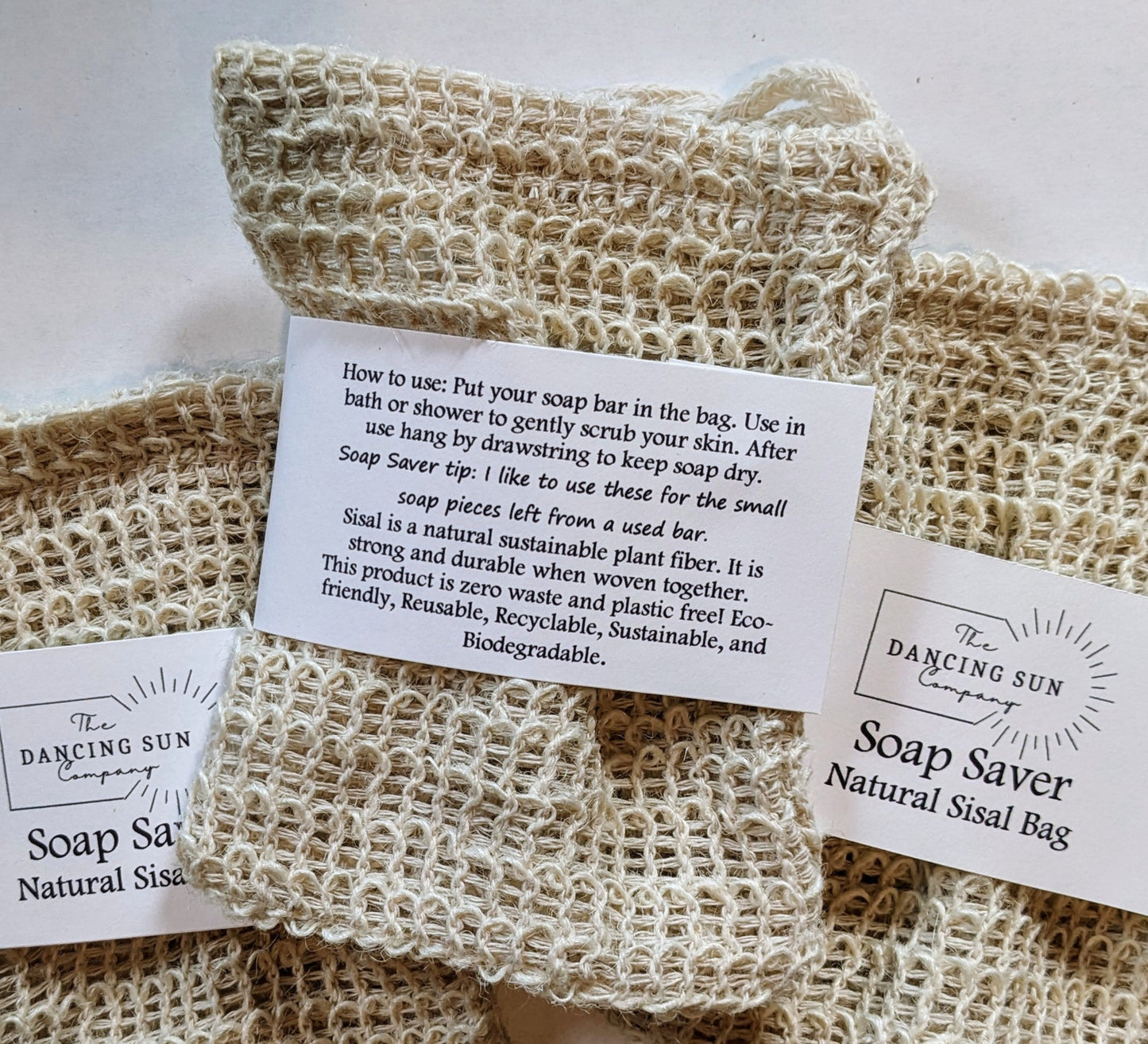 Sisal Soap Savers