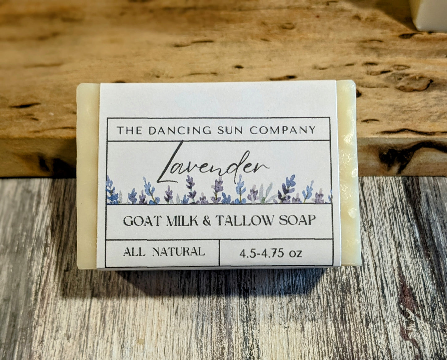 All-Natural Soap - Lavender Goat Milk and Tallow Soap