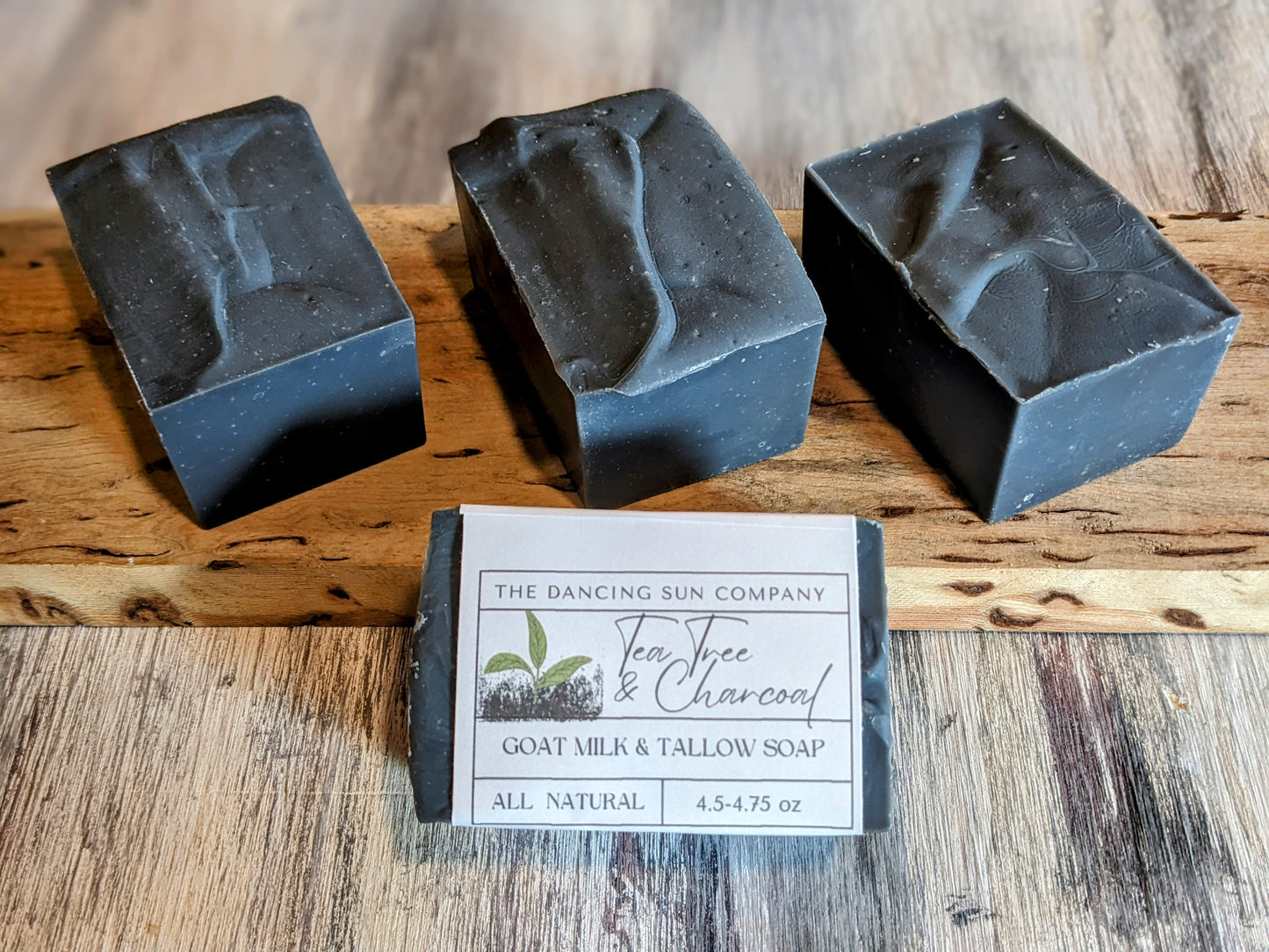 All Natural - Tea Tree and Charcoal Goat Milk and Tallow Soap