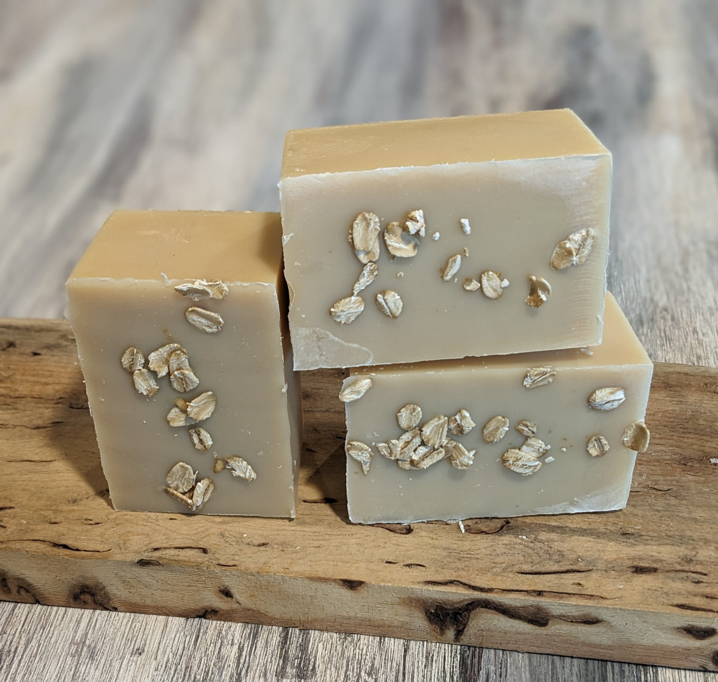 All Natural - Oatmeal and Honey Goat Milk and Tallow Soap, Unscented