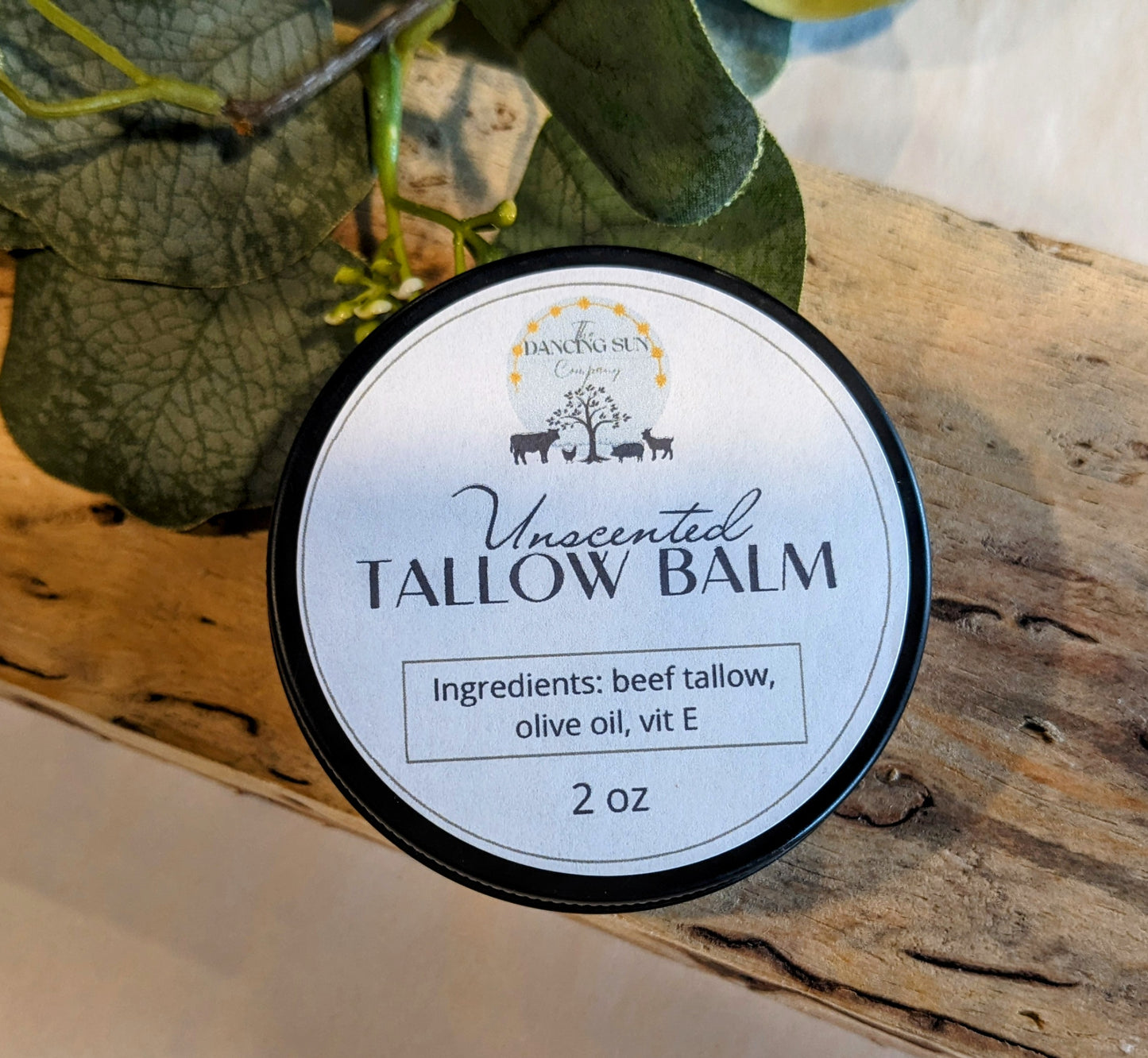 Tallow Balm, Unscented or Frankincense/Lavender