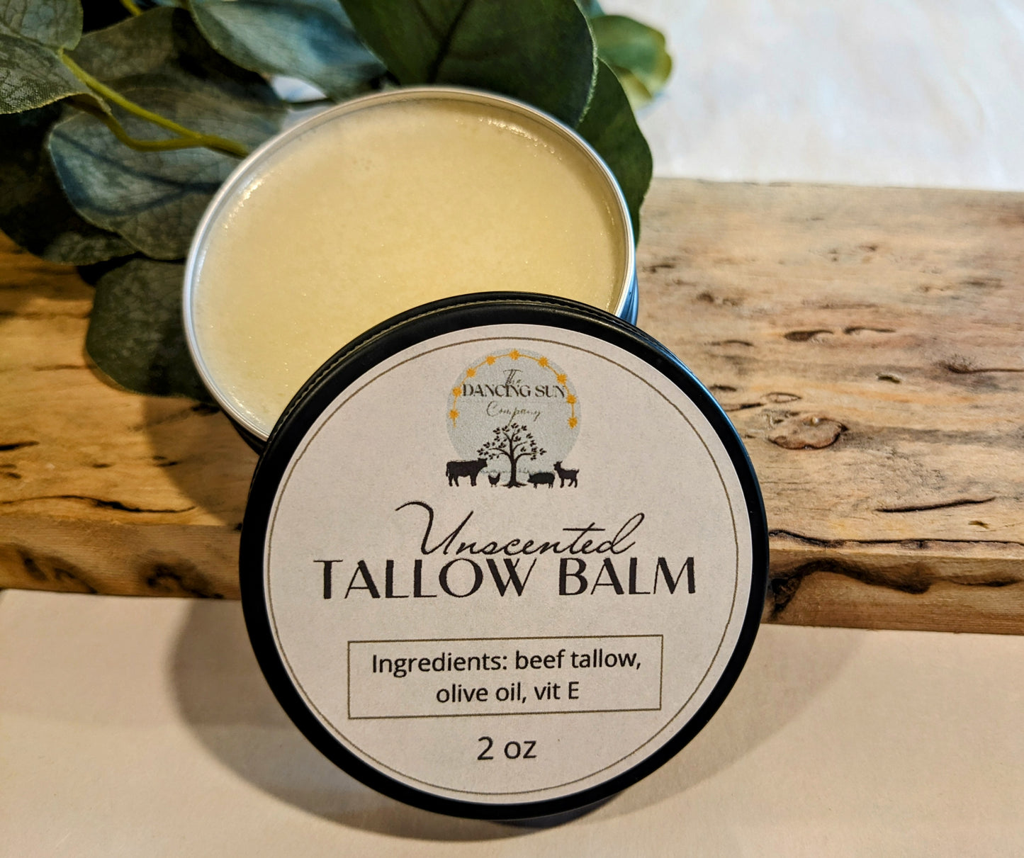 Tallow Balm, Unscented or Frankincense/Lavender