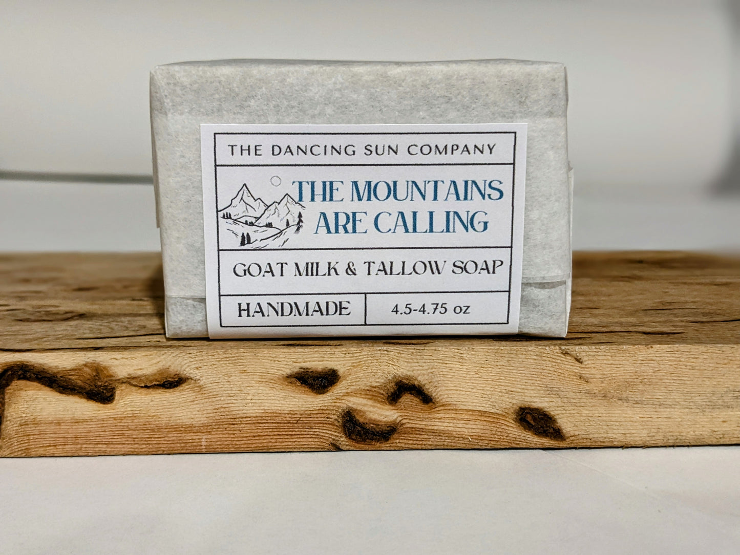 The Mountains are Calling Goat Milk and Tallow Soap