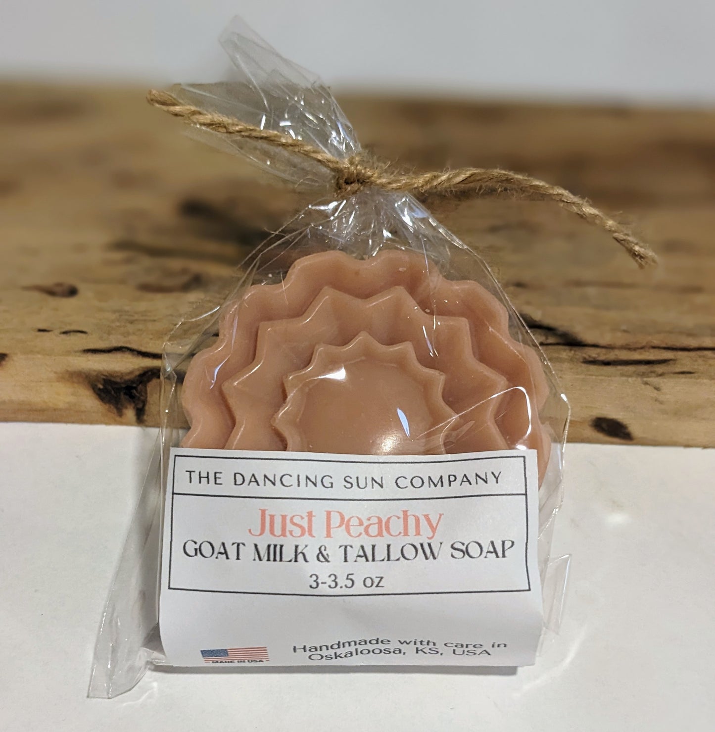 Floral Shaped Goat Milk and Tallow Soap