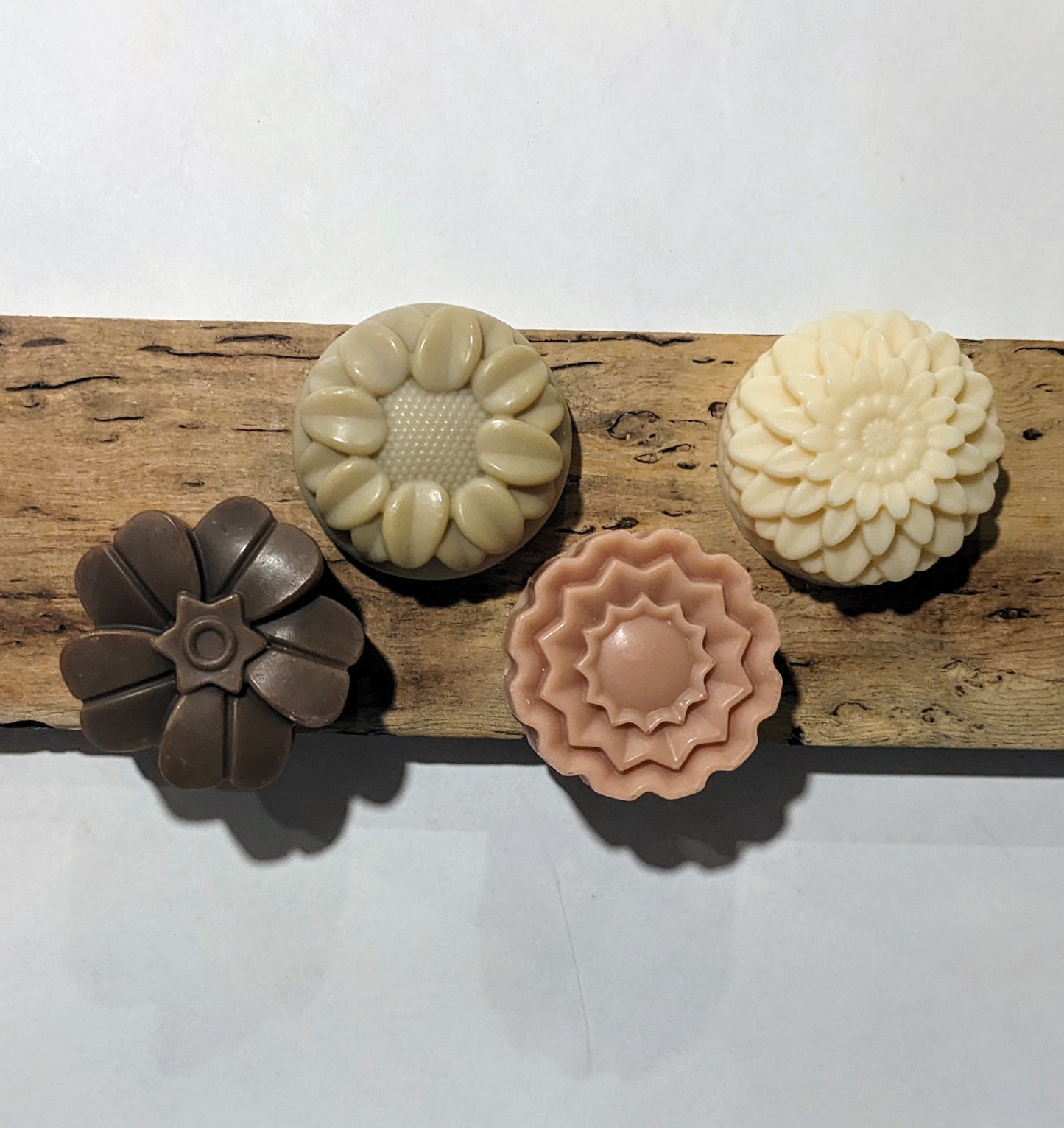 Floral Shaped Goat Milk and Tallow Soap