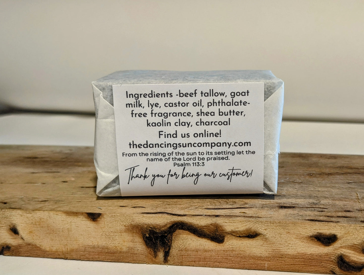 Thunderstorm Goat Milk and Tallow Soap