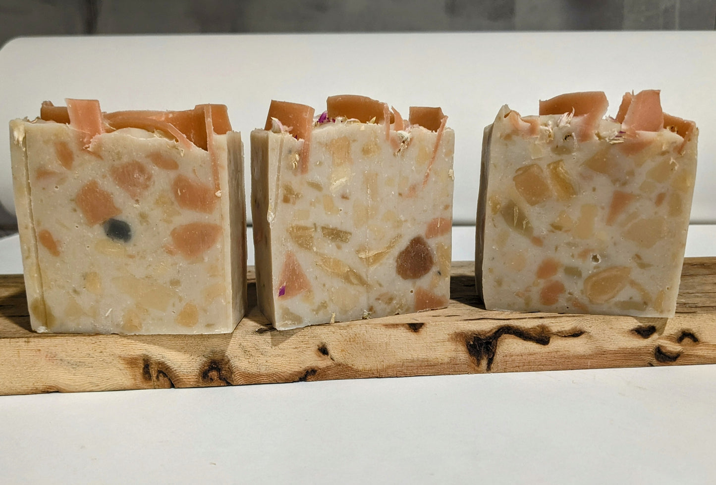 Spring Bloom Goat Milk and Tallow Soap, confetti soap