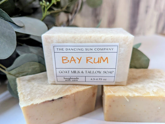 Bay Rum Goat Milk and Tallow Soap