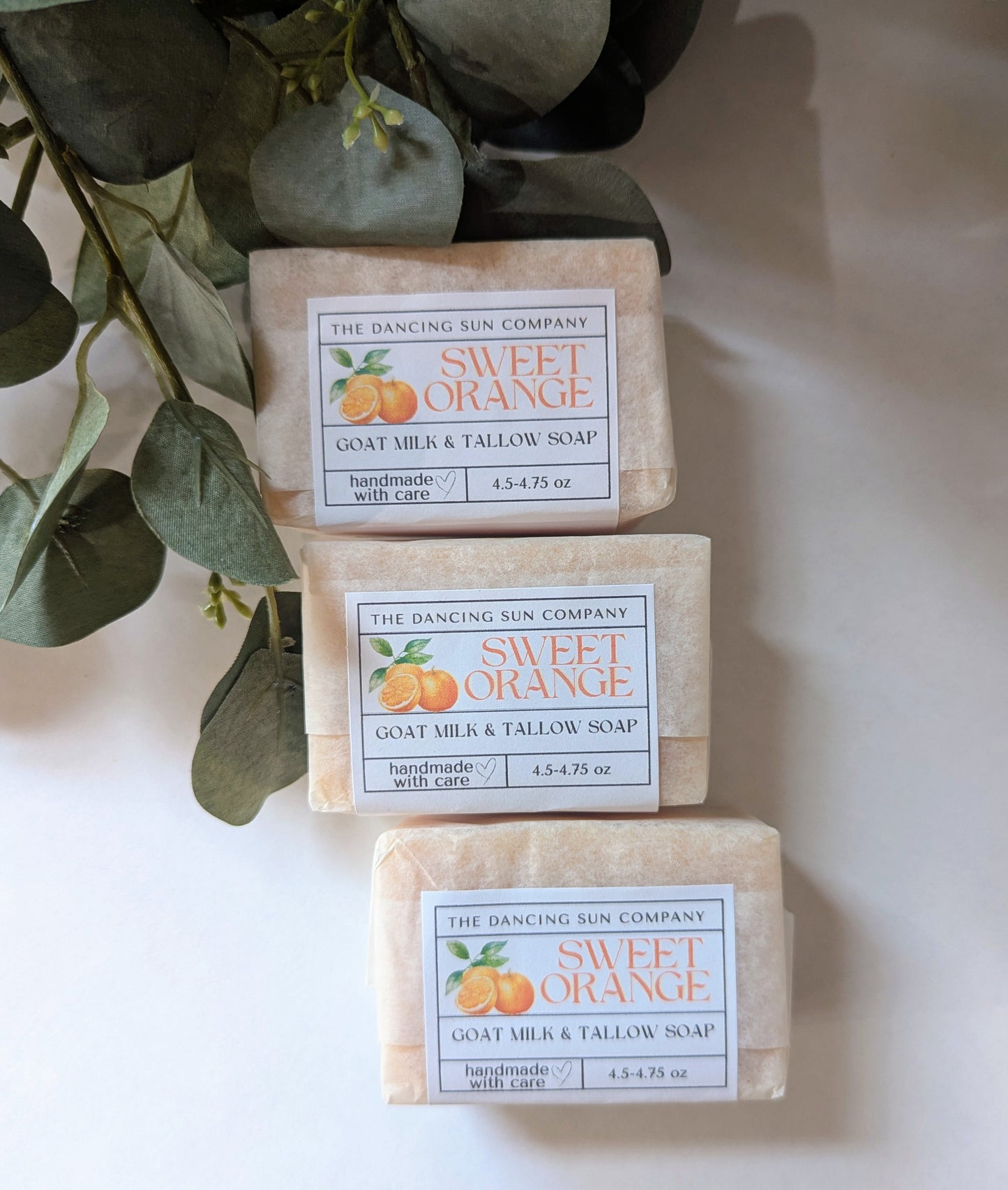 Sweet Orange Goat Milk and Tallow Soap