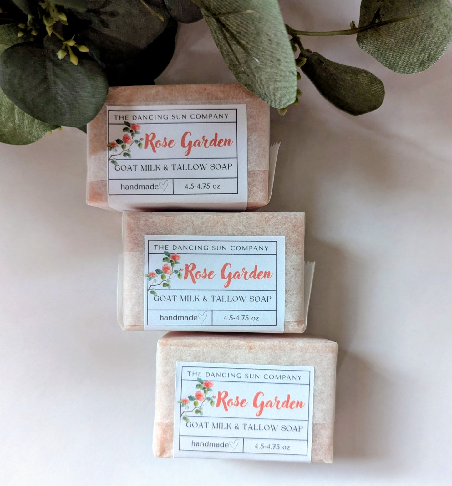 Rose Garden Goat Milk and Tallow Soap