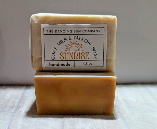 Sunrise Goat Milk and Tallow Soap