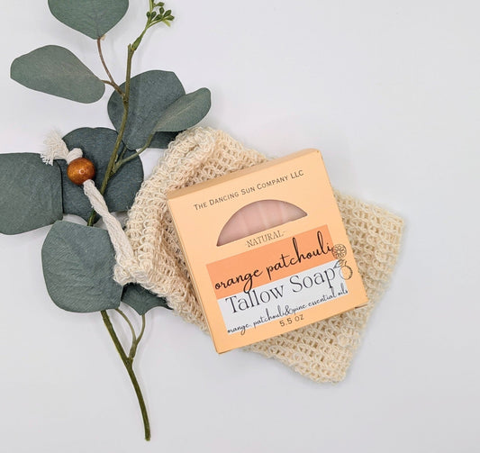 Orange Patchouli Tallow Soap