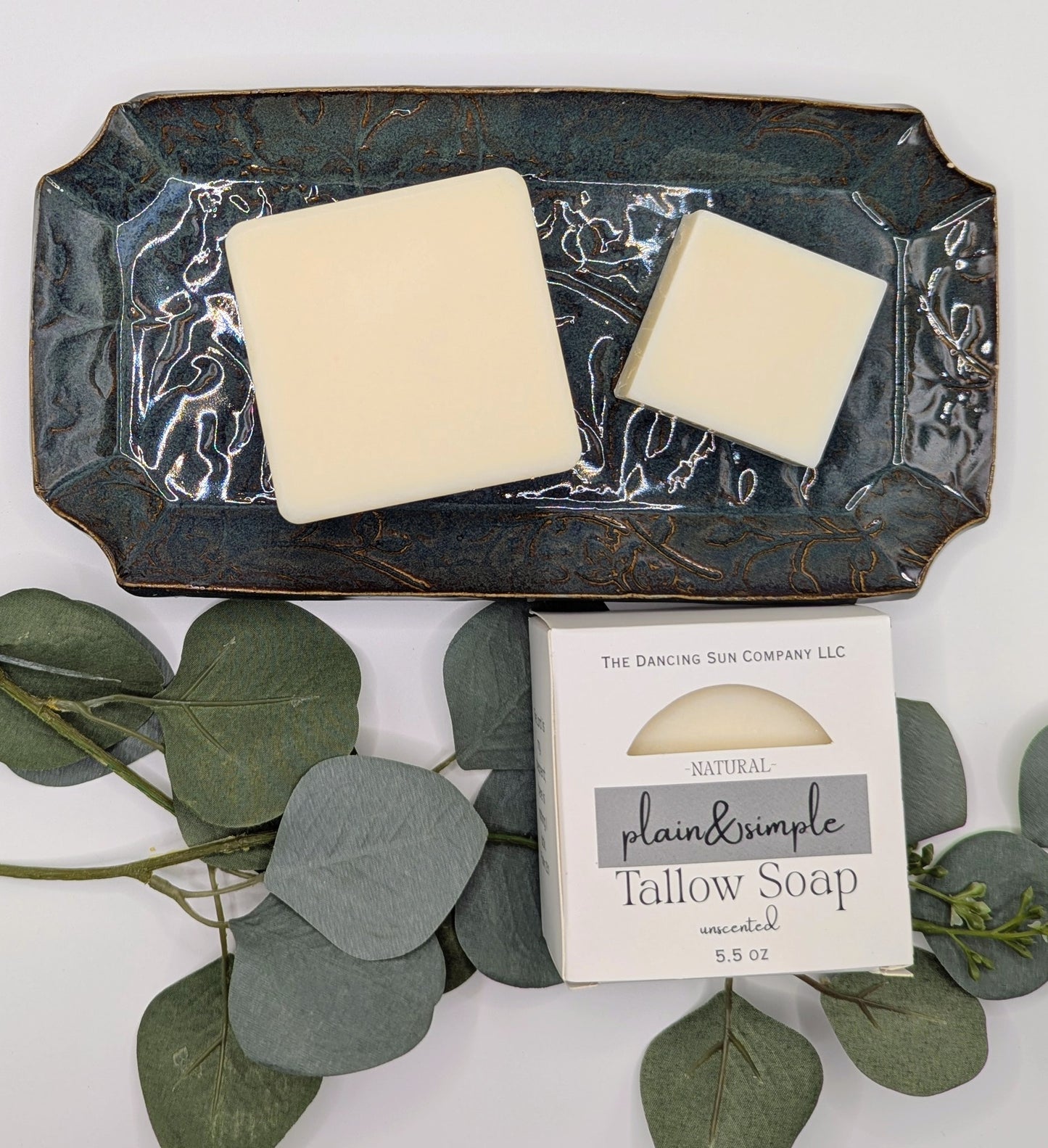 Plain and Simple Tallow Soap -unscented