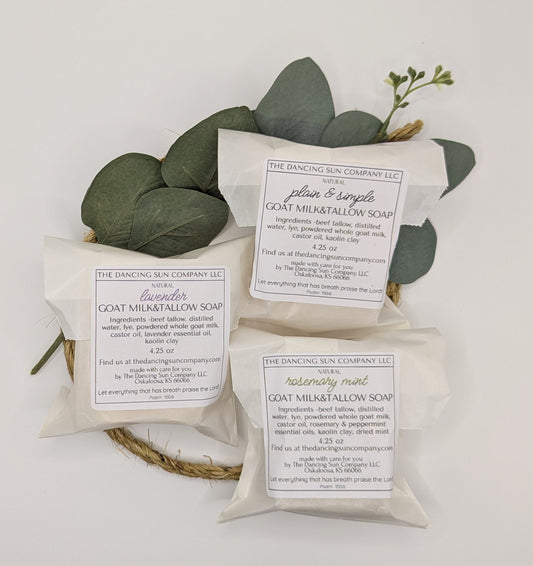 Goat Milk and Tallow Soaps