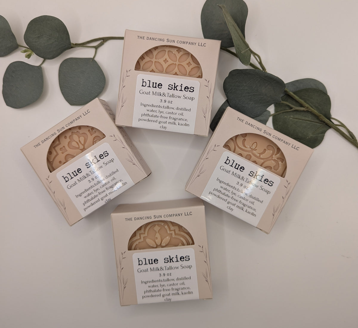 Blue Skies Goat Milk and Tallow Soap