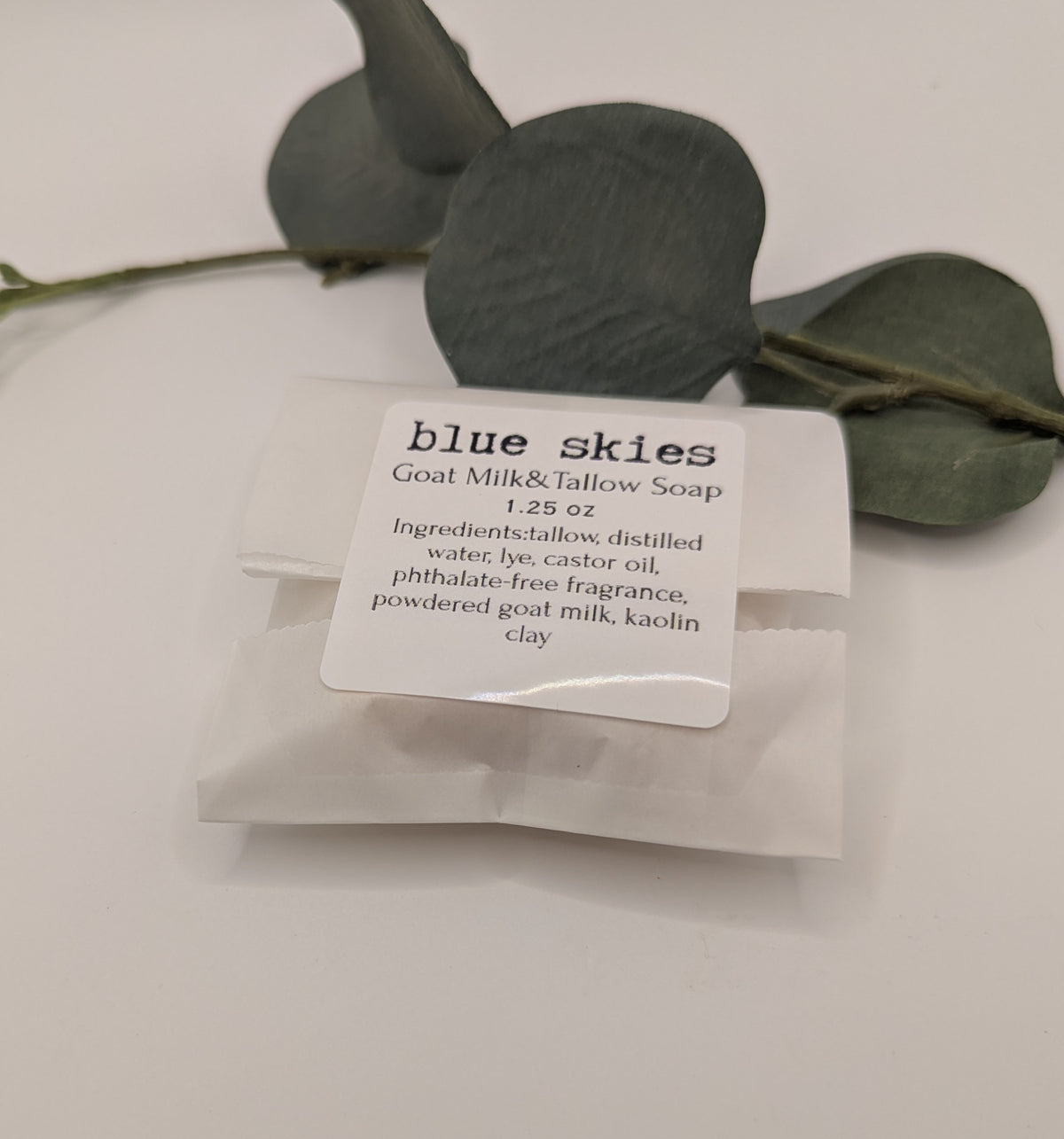Blue Skies Goat Milk and Tallow Soap