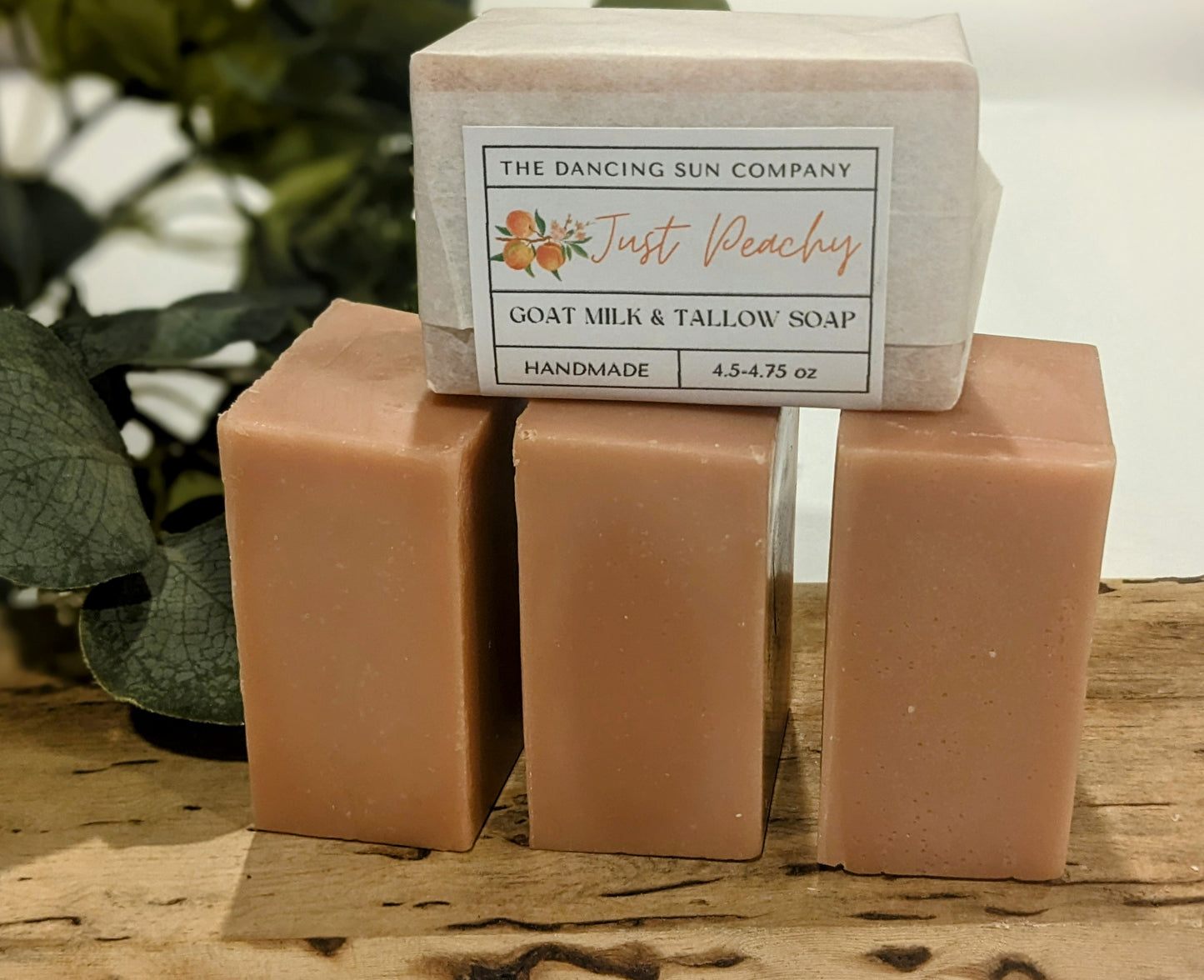 Just Peachy Goat Milk and Tallow Soap