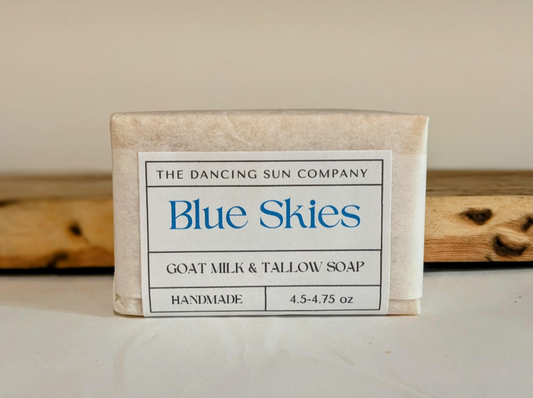 Blue Skies Goat Milk and Tallow Soap