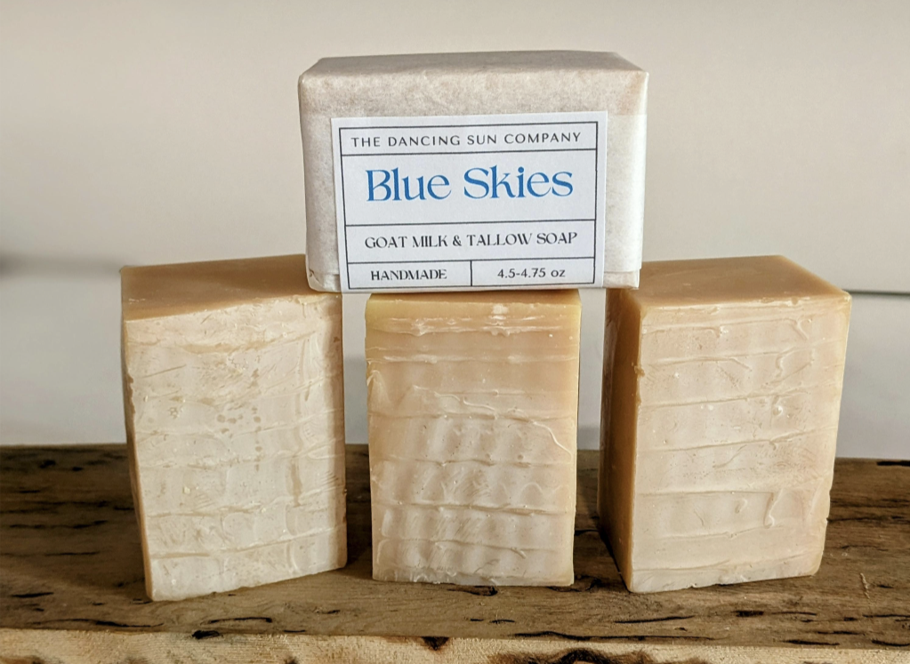 Blue Skies Goat Milk and Tallow Soap