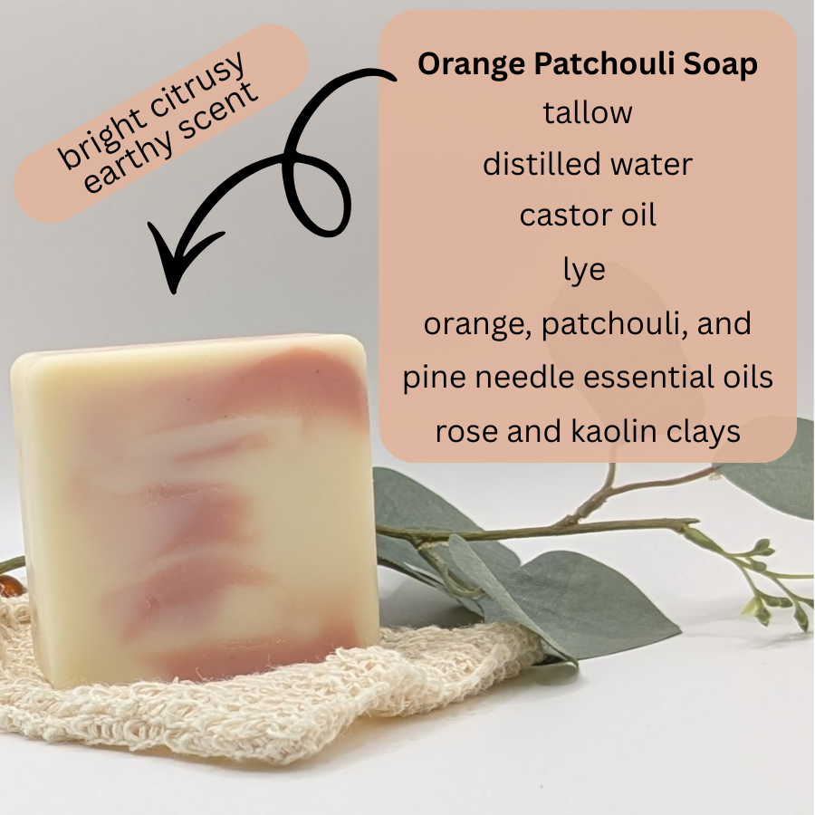 Assorted Guest Size Tallow Soaps