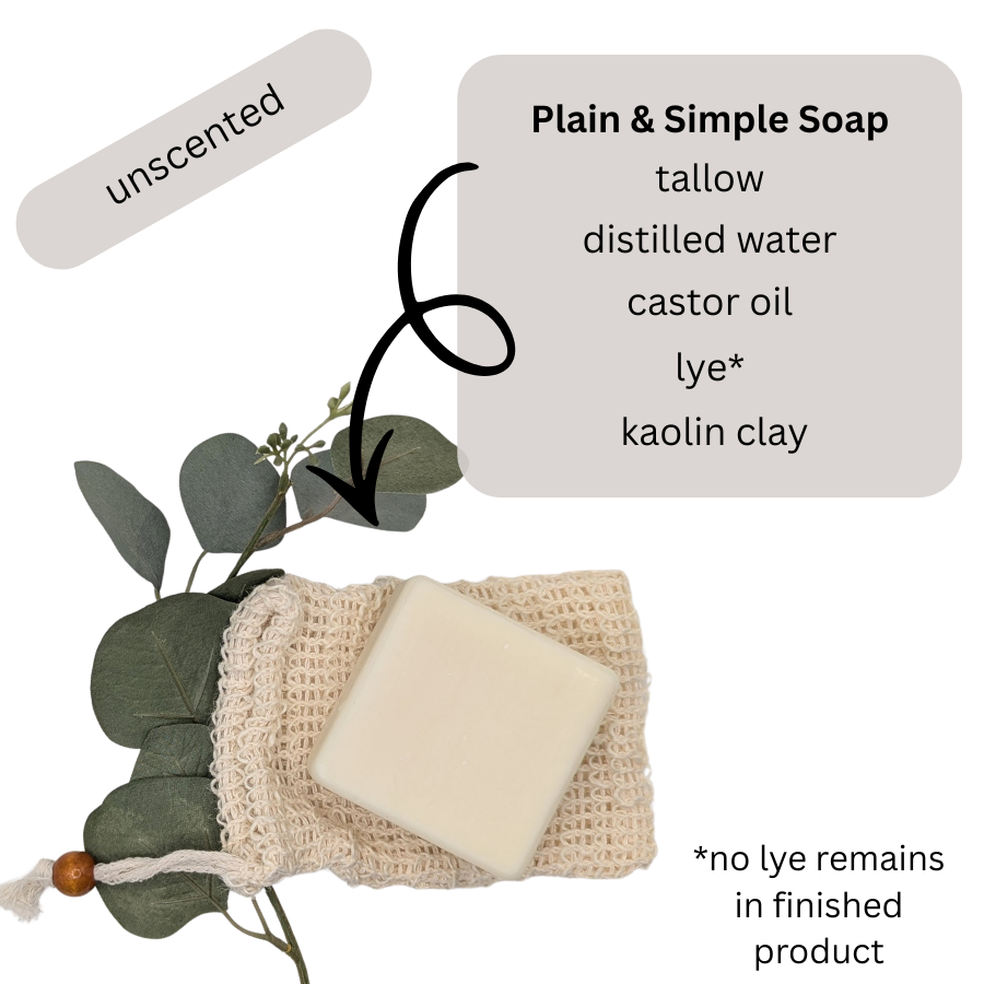 Assorted Guest Size Tallow Soaps
